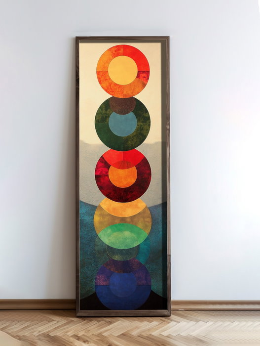 Wallity Pintura Decorativa EMR088 Multicolor